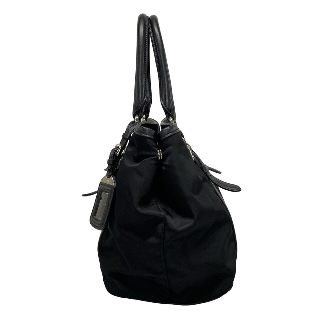 Prada Tote Bag Nylon Leather - Picture 4 of 15